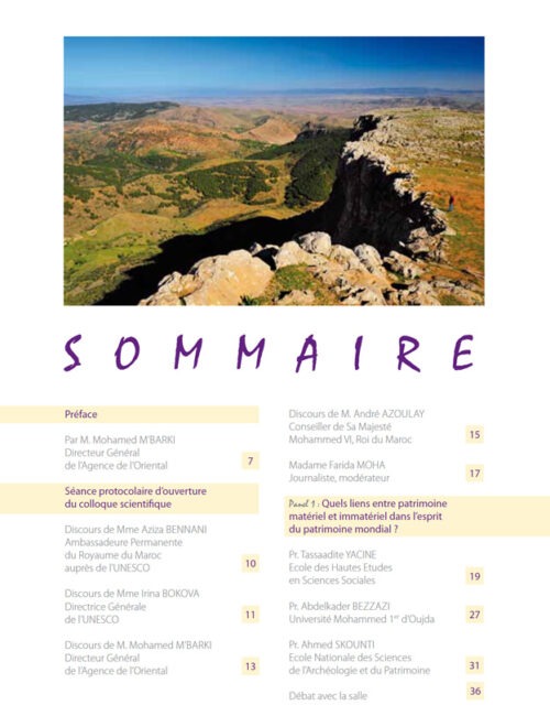 Actes du colloque international UNESCO (Version Française)