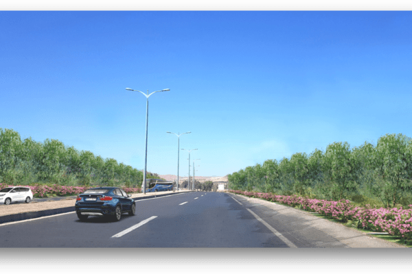 Aménagement paysager de l’entrée nord et l’entrée ouest de la ville d’Oujda