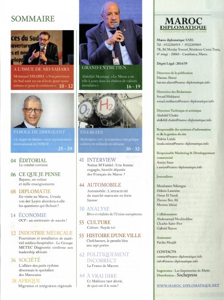 A l&rsquo;ISSUE DE MD SAHARA